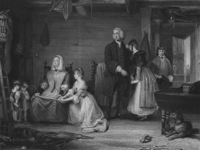 The Vicar of Wakefield by Gilbert Stuart after Newton